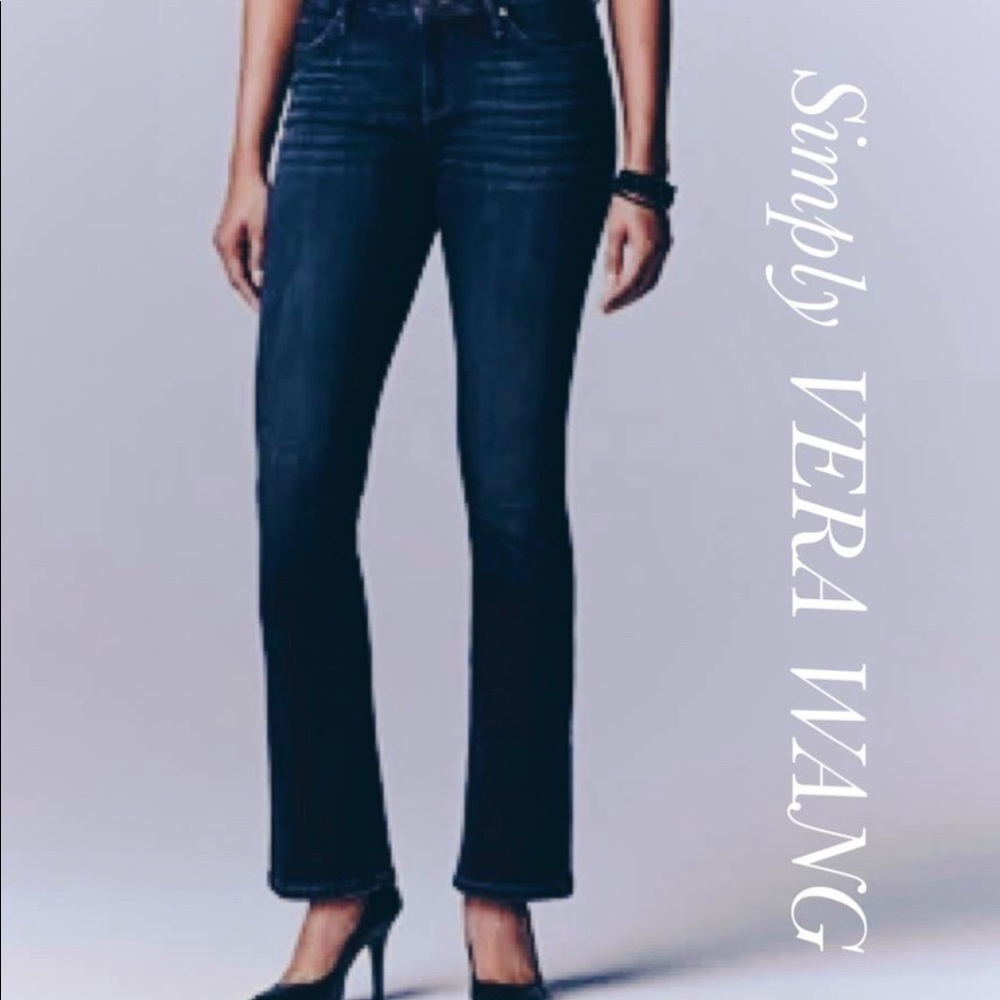 Simply Vera Vera Wang Slim Fit Boot Cut Jeans